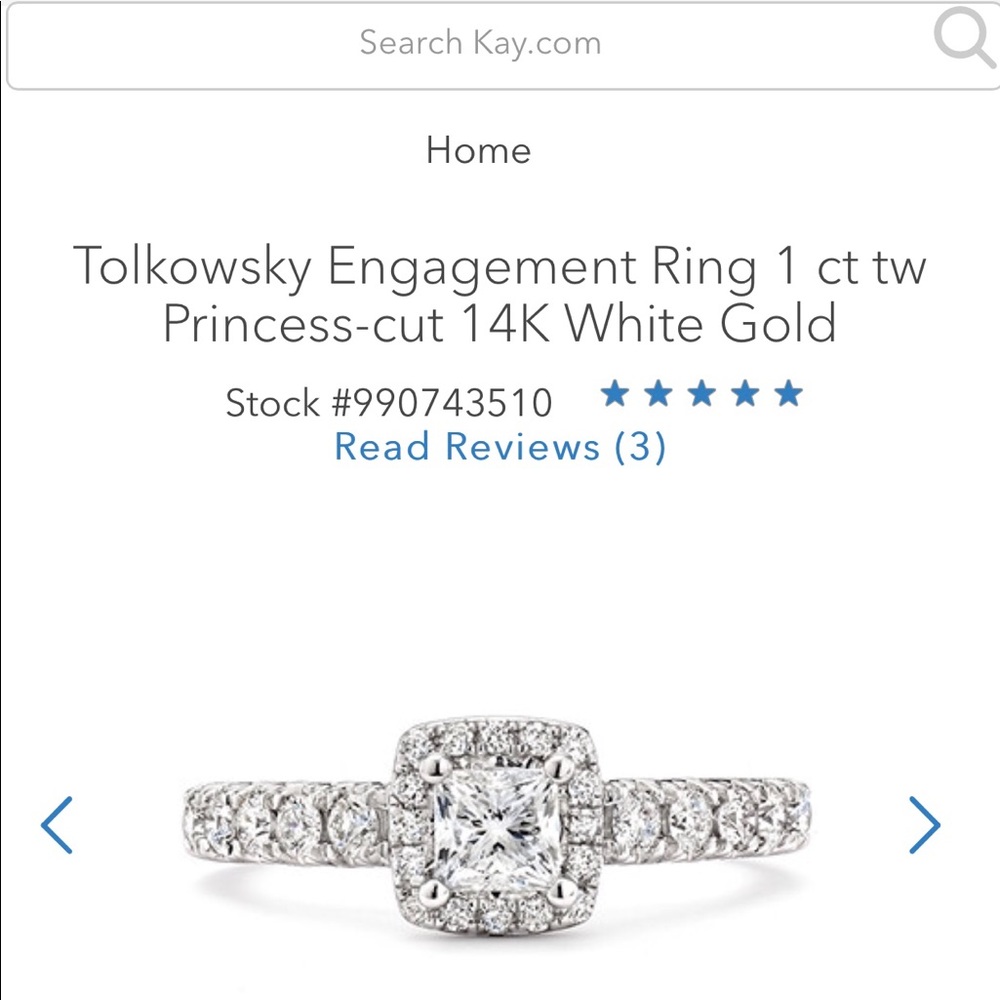 Tolkowsky Engagement Ring
